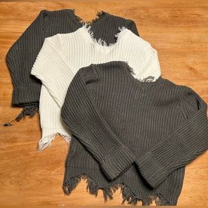 3 brand new sweaters
